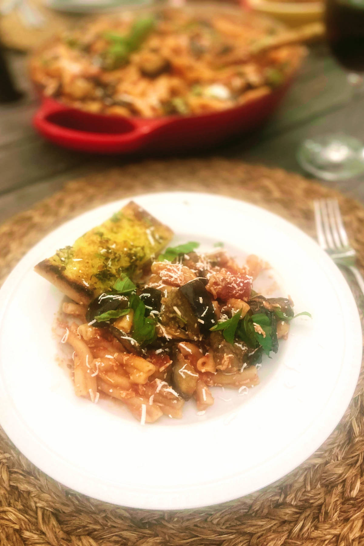 Sicilian Pasta Alla Norma With Roasted Eggplant Dining Alfresco